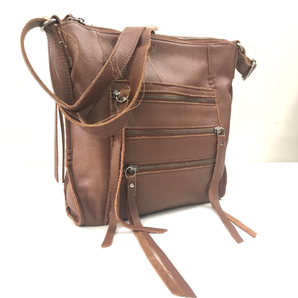 LUCKY BRAND Leather Crossbody Bag